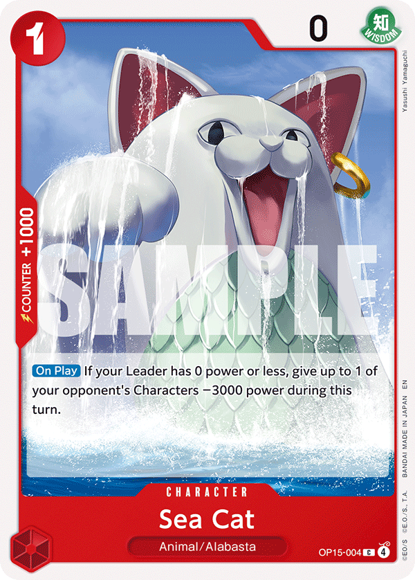 Sea Cat OP15-004 One Piece card