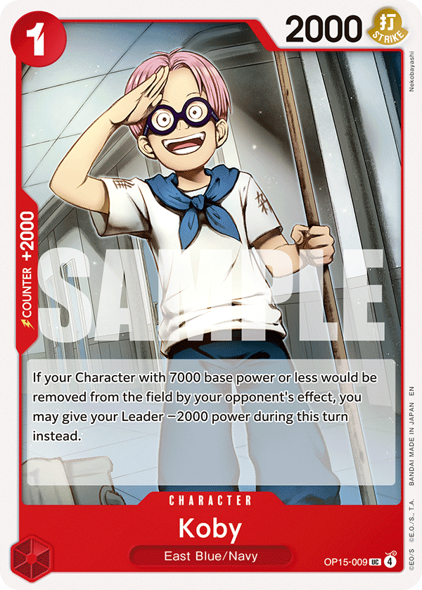 Koby (OP15-009) OP15-009 One Piece card