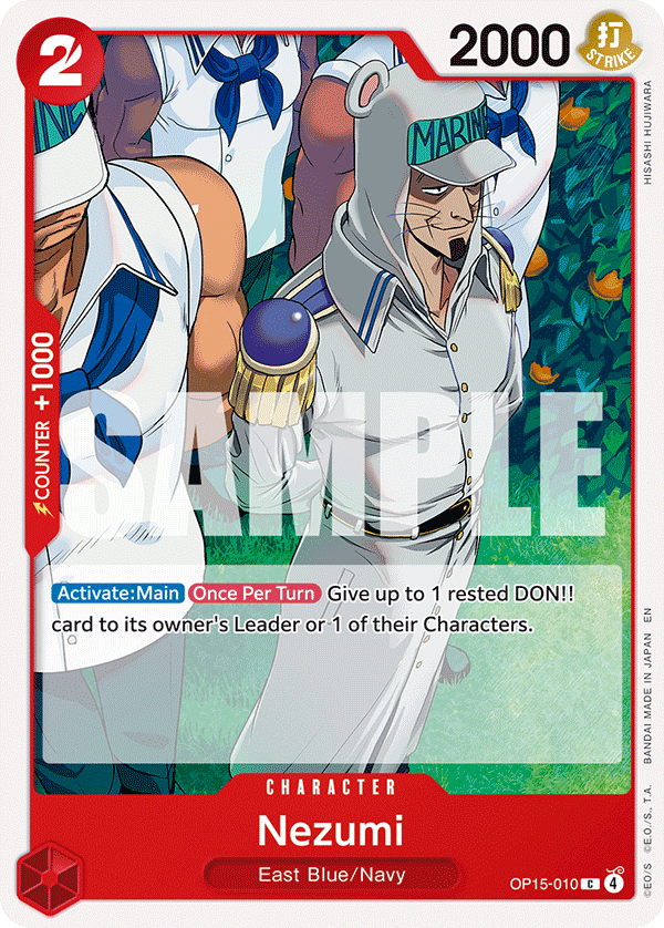 Nezumi OP15-010 One Piece card