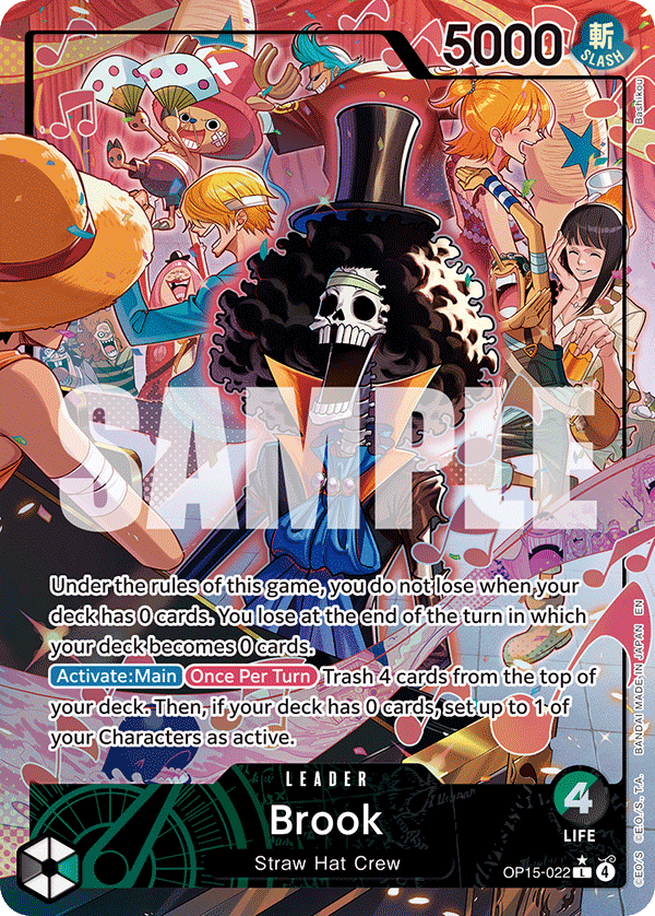 Brook (OP15-022) (Alternate Art) OP15-022 One Piece card