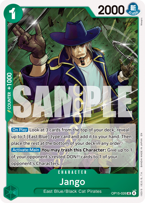 Jango OP15-026 One Piece card