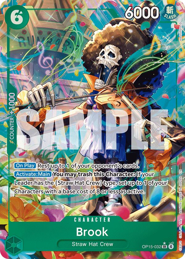 Brook (OP15-032) (Alternate Art) OP15-032 One Piece card