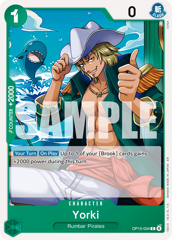 Yorki OP15-034 One Piece card