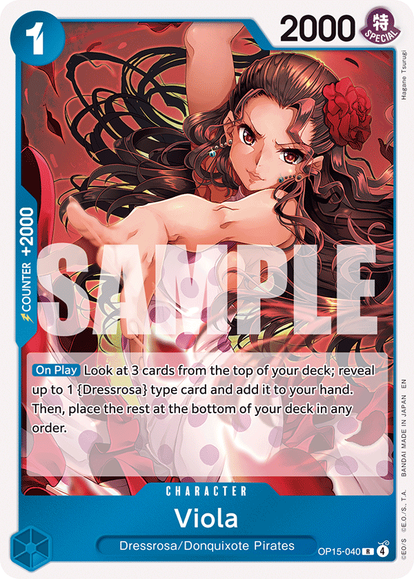 Viola OP15-040 One Piece card