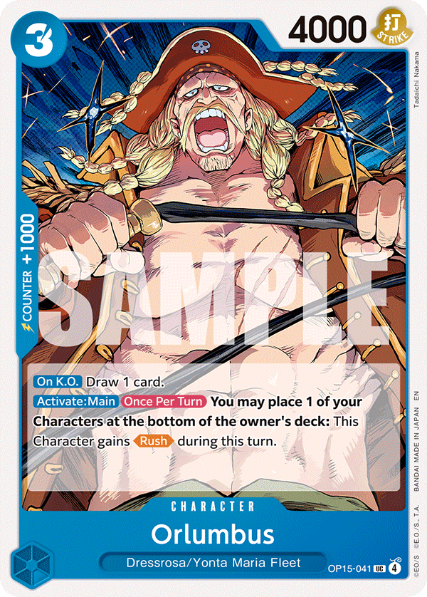 Orlumbus OP15-041 One Piece card