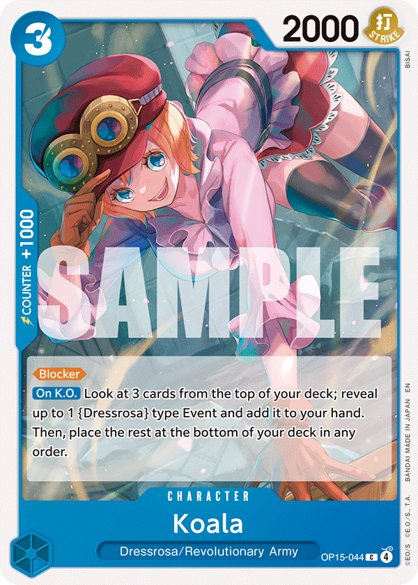 Koala OP15-044 One Piece card