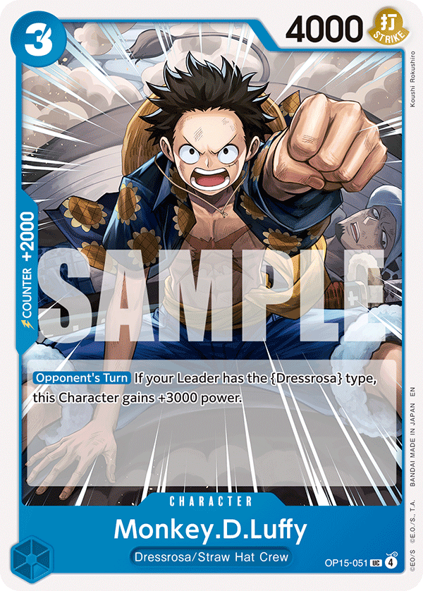 Monkey.D.Luffy (OP15-051) OP15-051 One Piece card