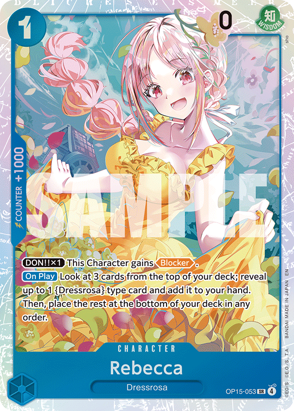Rebecca (OP15-053) OP15-053 One Piece card