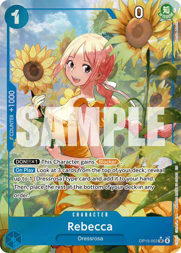 Rebecca (OP15-053) (Alternate Art) OP15-053 One Piece card