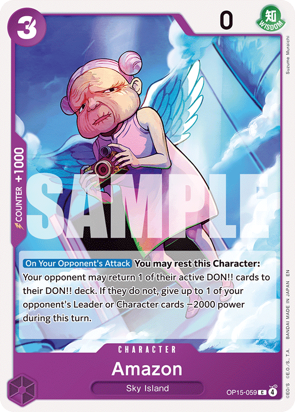 Amazon OP15-059 One Piece card