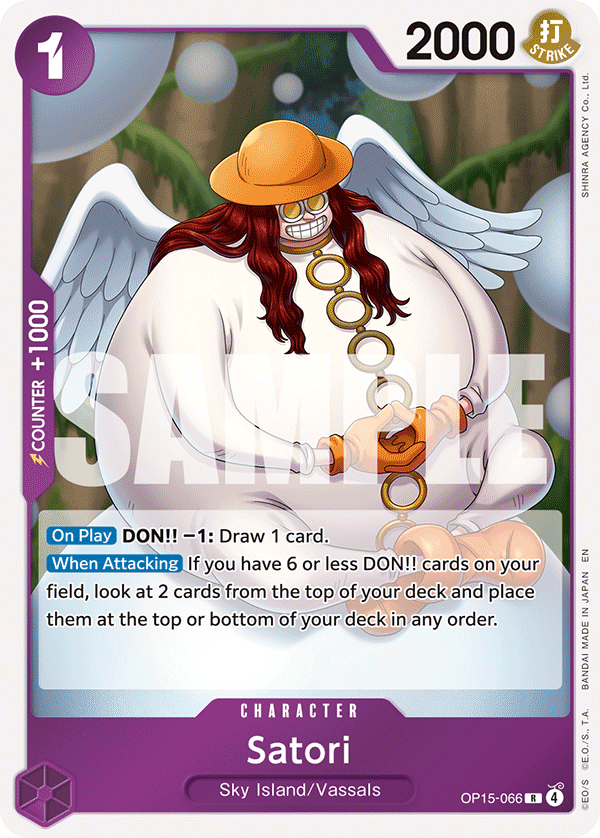 Satori OP15-066 One Piece card