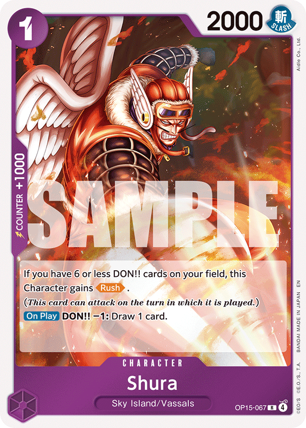 Shura OP15-067 One Piece card