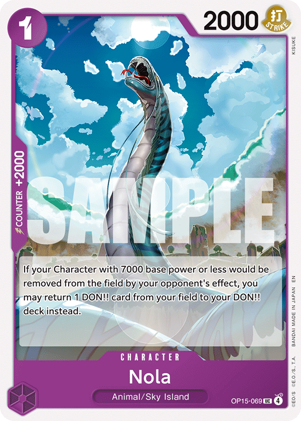 Nola OP15-069 One Piece card