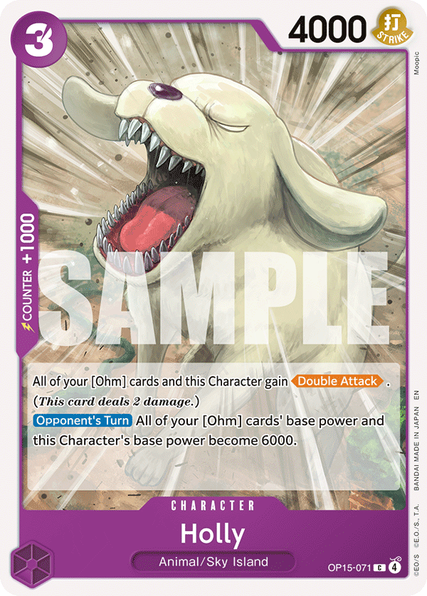 Holly OP15-071 One Piece card