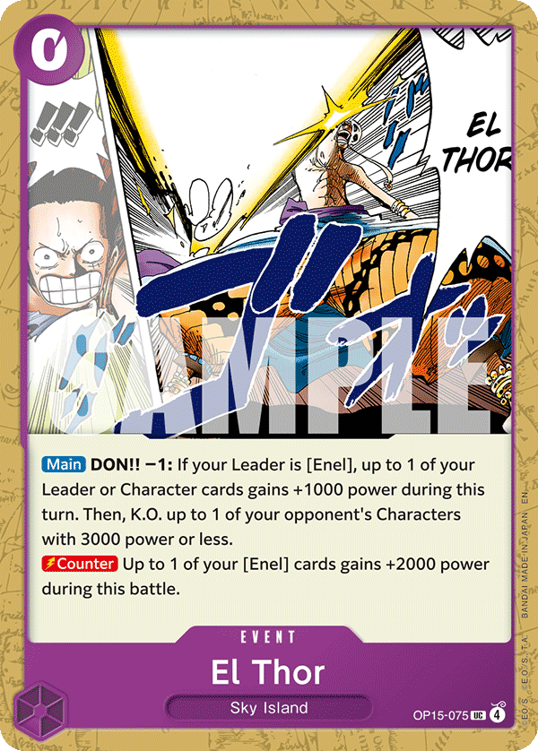El Thor OP15-075 One Piece card
