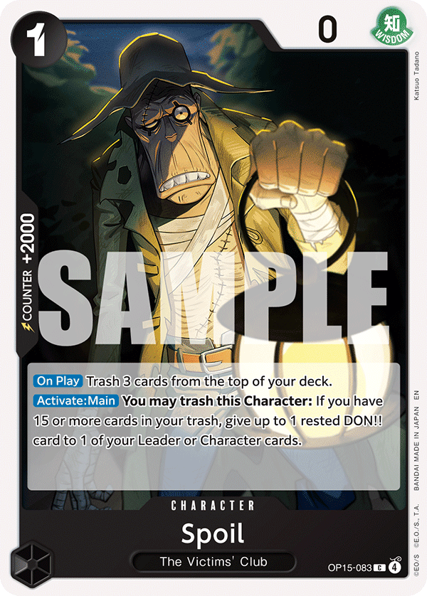 Spoil OP15-083 One Piece card