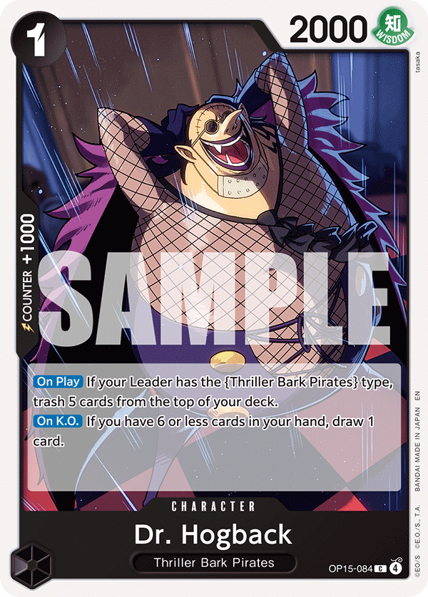 Dr. Hogback OP15-084 One Piece card