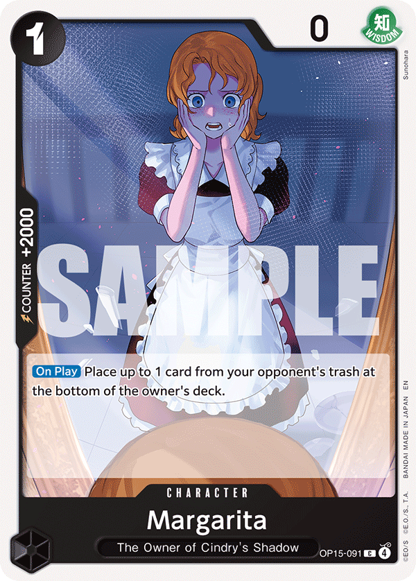 Margarita OP15-091 One Piece card