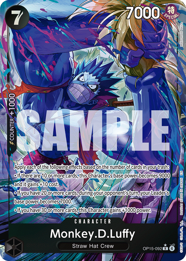 Monkey.D.Luffy (OP15-092) (Alternate Art) OP15-092 One Piece card