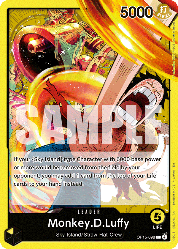 Monkey.D.Luffy (OP15-098) OP15-098 One Piece card