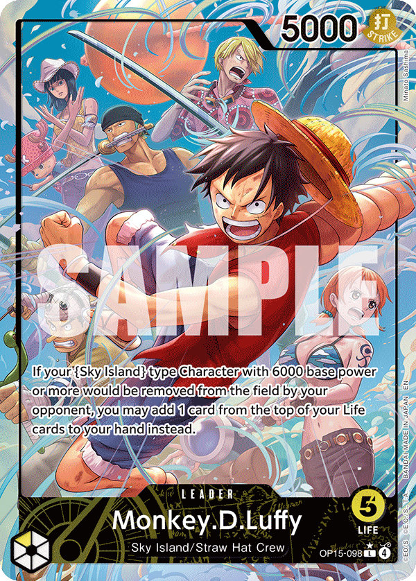 Monkey.D.Luffy (OP15-098) (Alternate Art) OP15-098 One Piece card