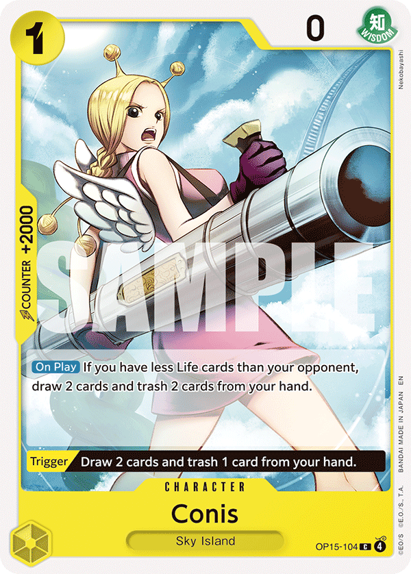 Conis OP15-104 One Piece card