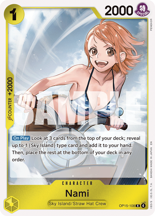 Nami (OP15-108) OP15-108 One Piece card