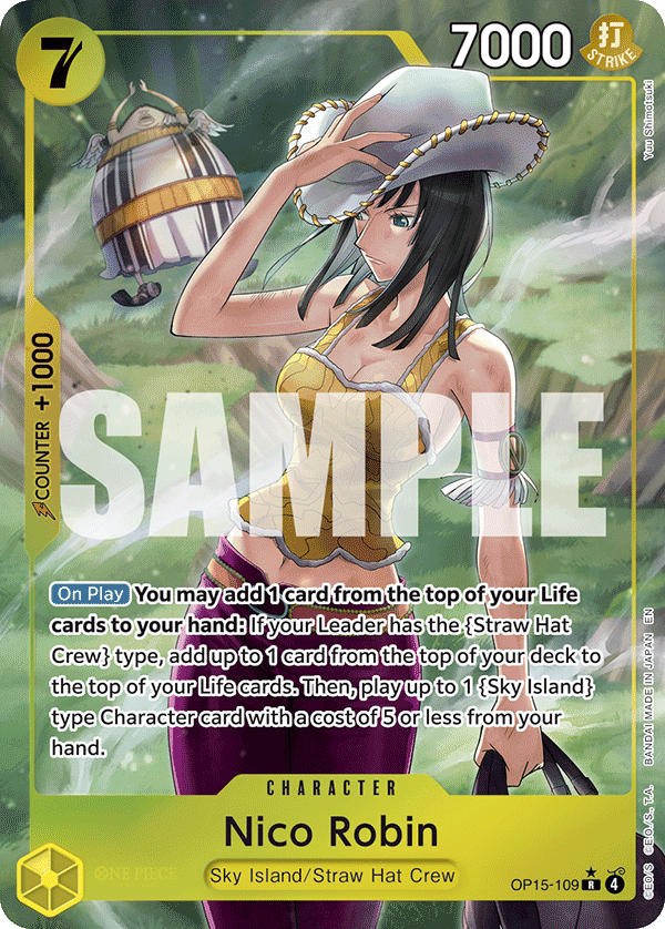 Nico Robin (OP15-109) (Alternate Art) OP15-109 One Piece card