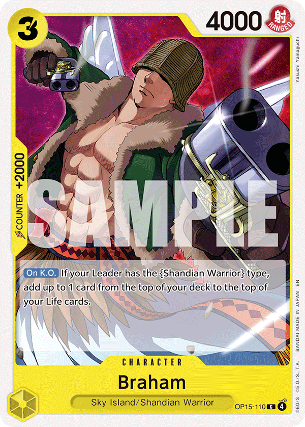 Braham OP15-110 One Piece card