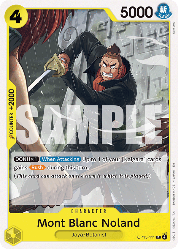 Mont Blanc Noland OP15-111 One Piece card
