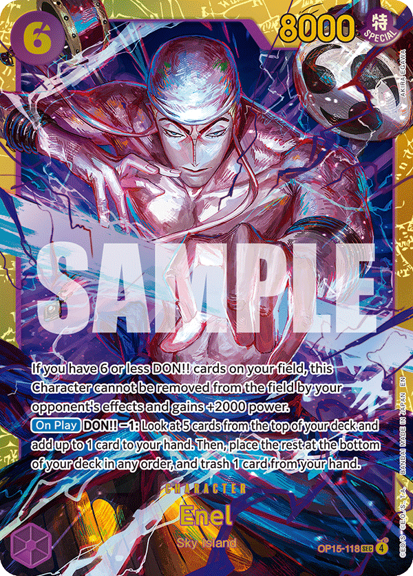 Enel (OP15-118) OP15-118 One Piece card