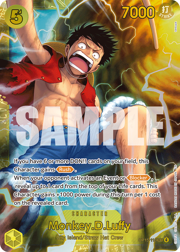 Monkey.D.Luffy (OP15-119) OP15-119 One Piece card