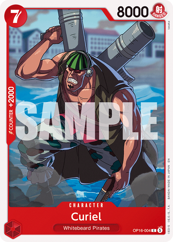 Curiel OP16-004 One Piece card