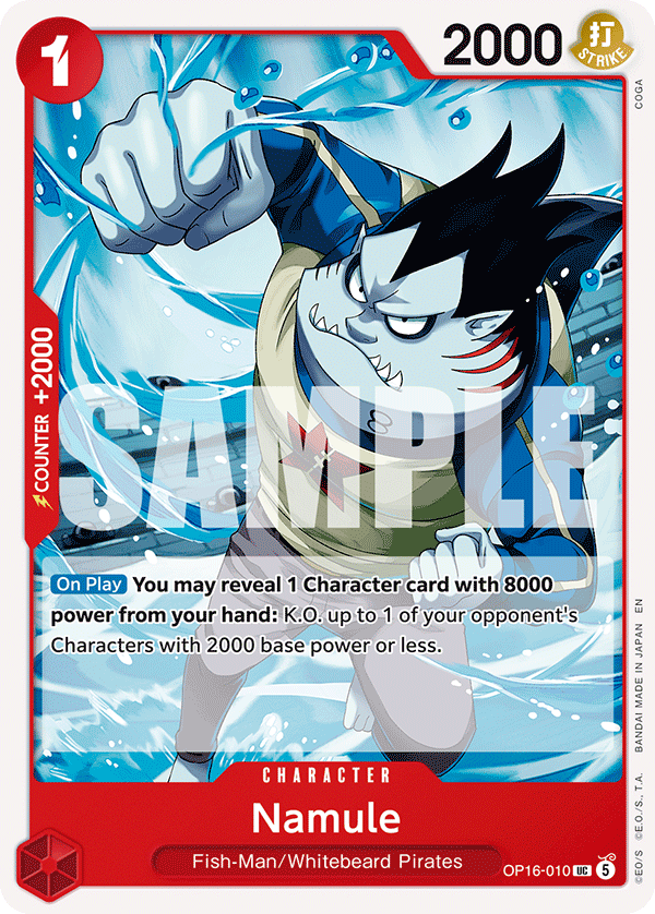 Namule OP16-010 One Piece card