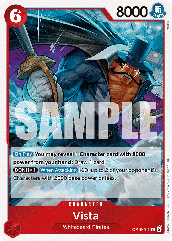 Vista OP16-011 One Piece card