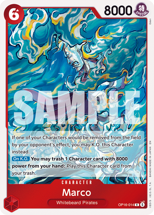Marco OP16-014 One Piece card