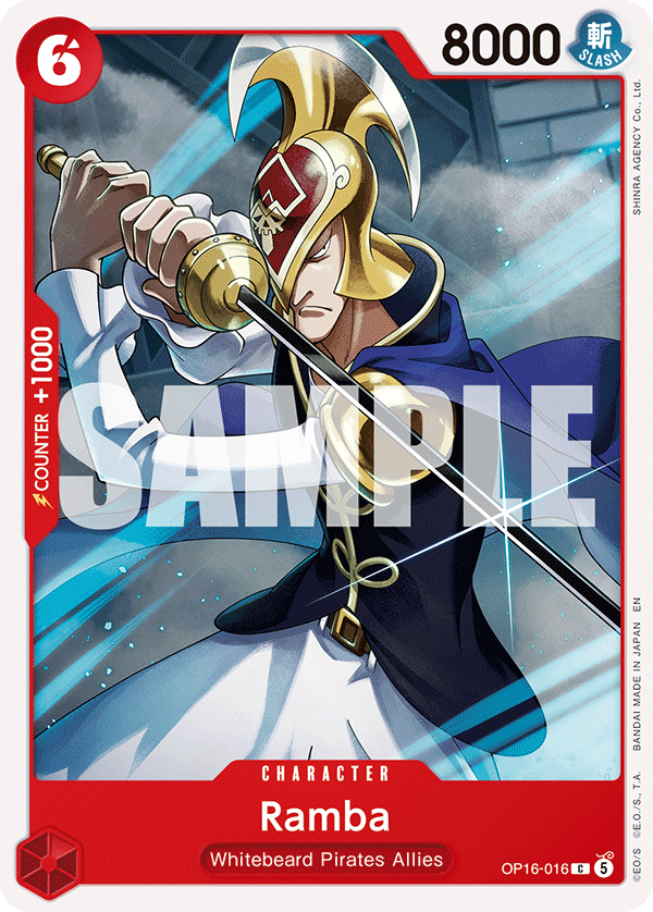 Ramba OP16-016 One Piece card