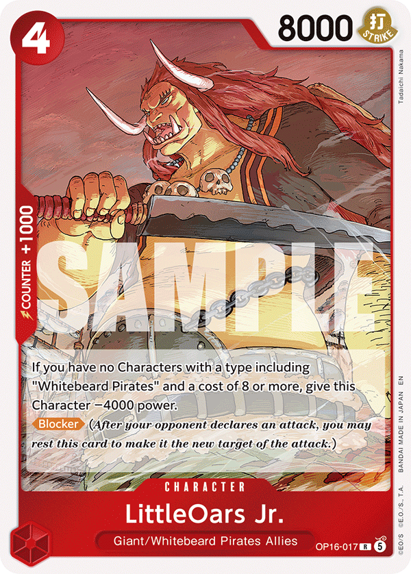 LittleOars Jr. OP16-017 One Piece card