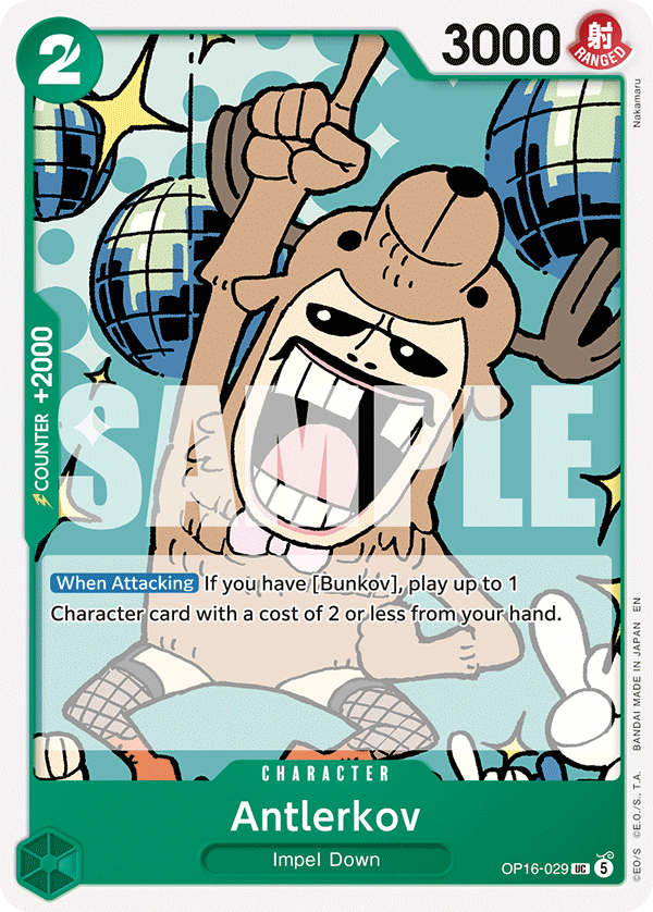 Antlerkov OP16-029 One Piece card
