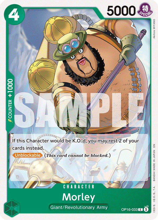Morley OP16-033 One Piece card