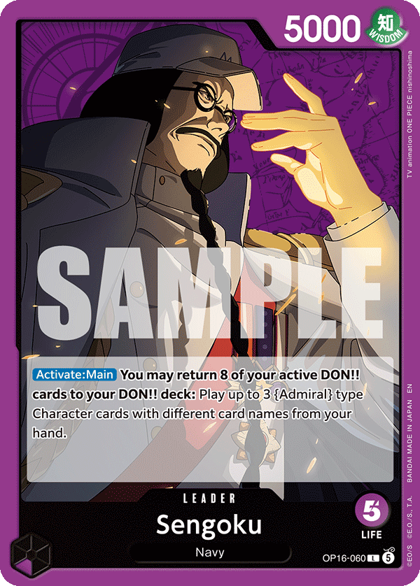Sengoku (060) OP16-060 One Piece card