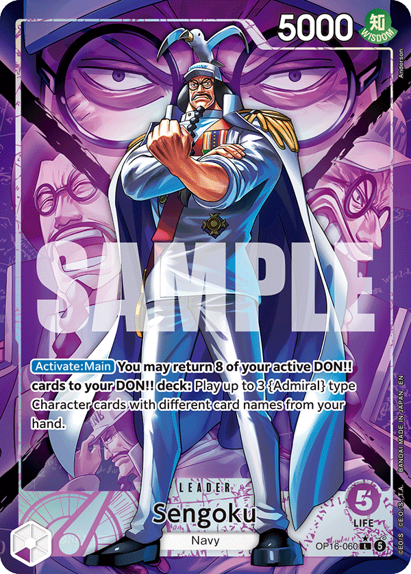 Sengoku (060) (Alternate Art) OP16-060 One Piece card