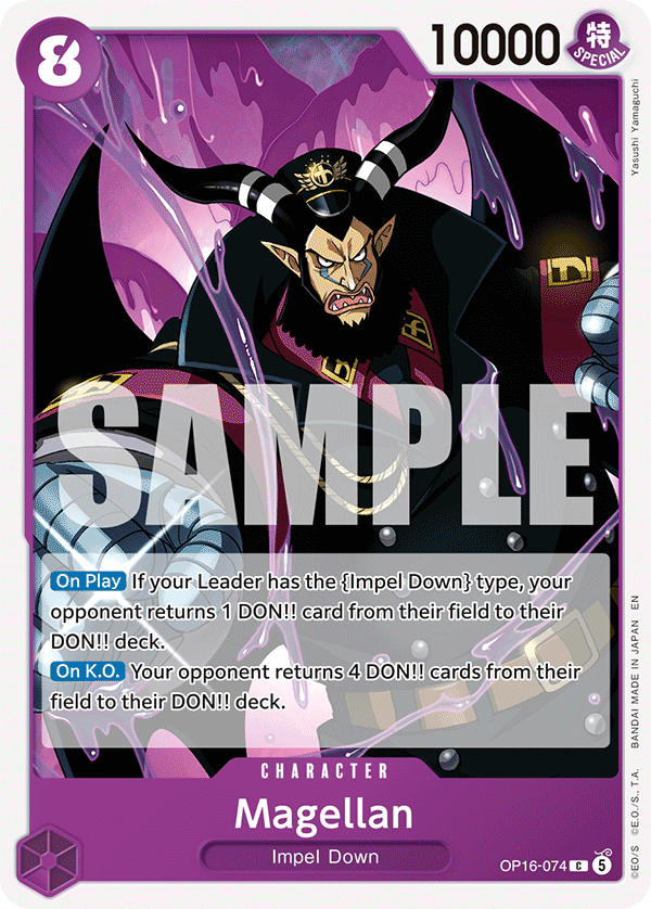 Magellan OP16-074 One Piece card