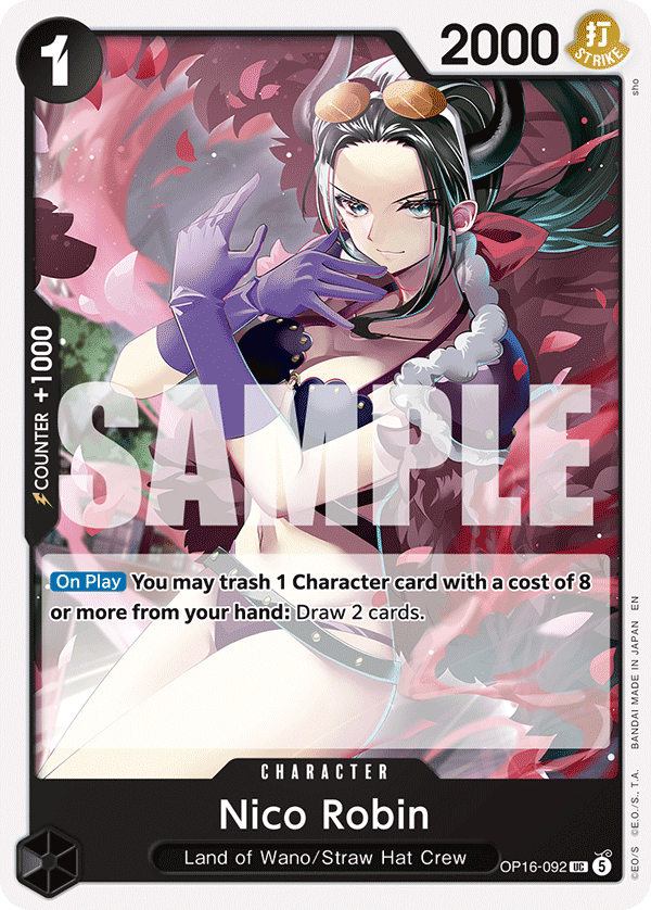 Nico Robin OP16-092 One Piece card