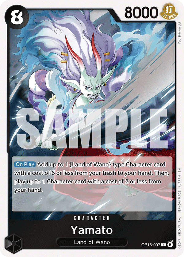 Yamato (097) OP16-097 One Piece card