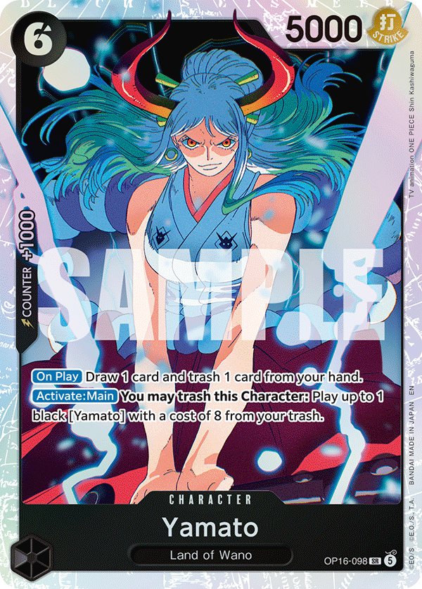 Yamato (098) OP16-098 One Piece card