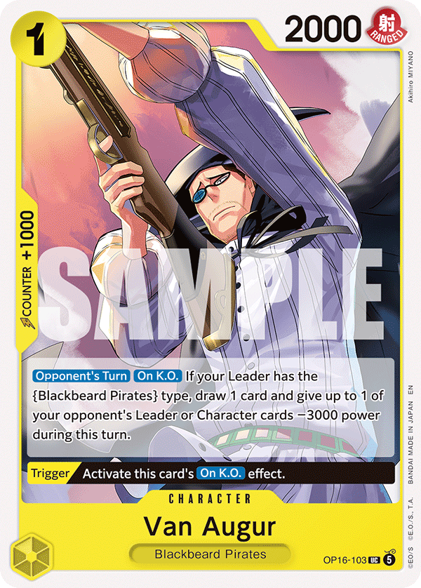 Van Augur OP16-103 One Piece card