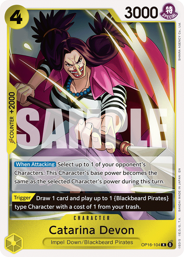 Catarina Devon OP16-104 One Piece card