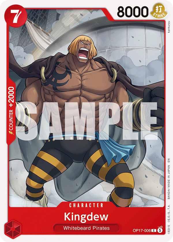 Kingdew OP17-006 One Piece card