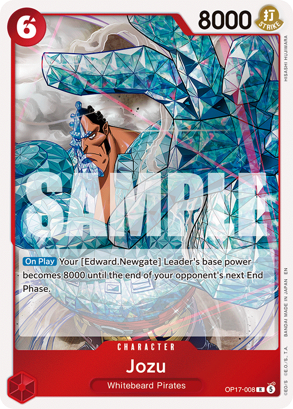 Jozu OP17-008 One Piece card